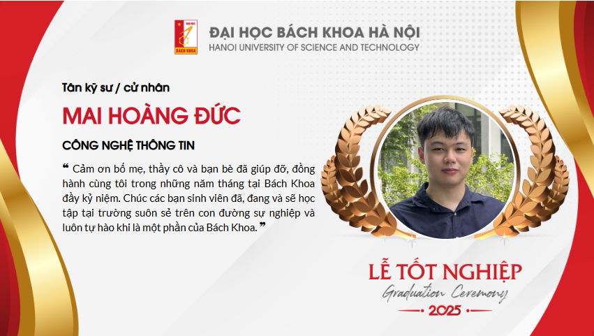 Khoảnh khắc tốt nghiệp đầy cảm hứng